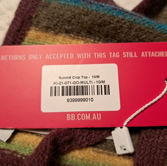 Beginning Boutique Summit Crop Top Size M US 6 / UA 10 - Picture 10 of 11